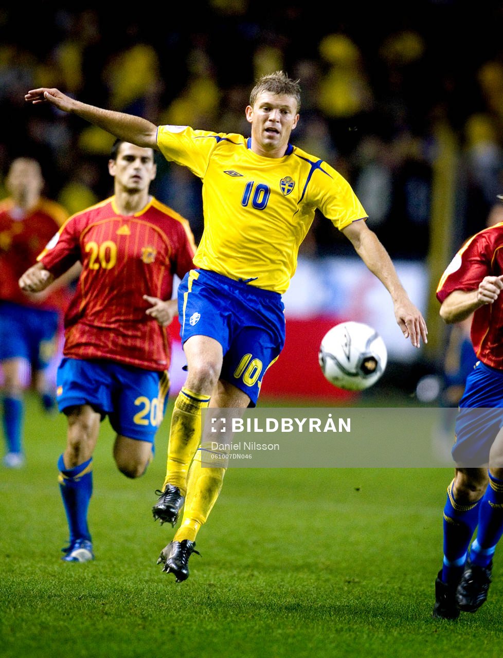 Marcus Allbäck, Sverige