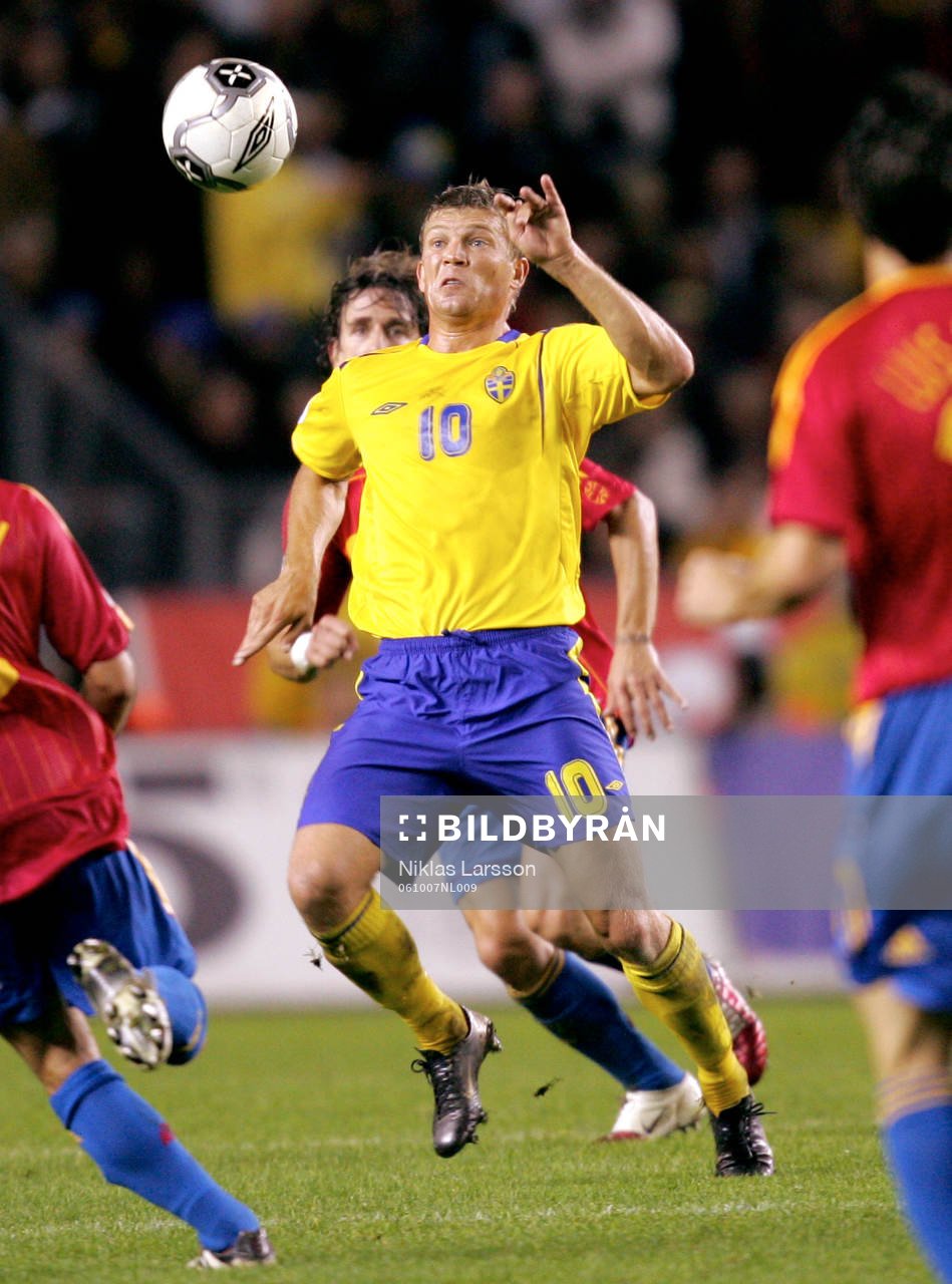 Marcus Allbäck, Sverige