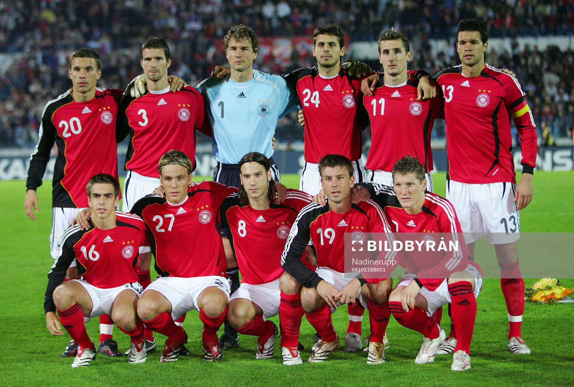 Fotboll, EM-kval, Slovakien - Tyskland, lag, lagbild,