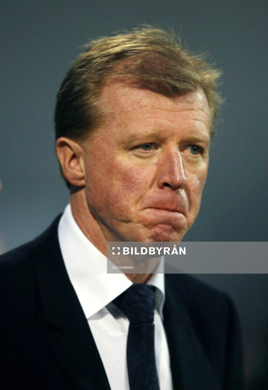 Steve McClaren, förbundskapten, England. Depp