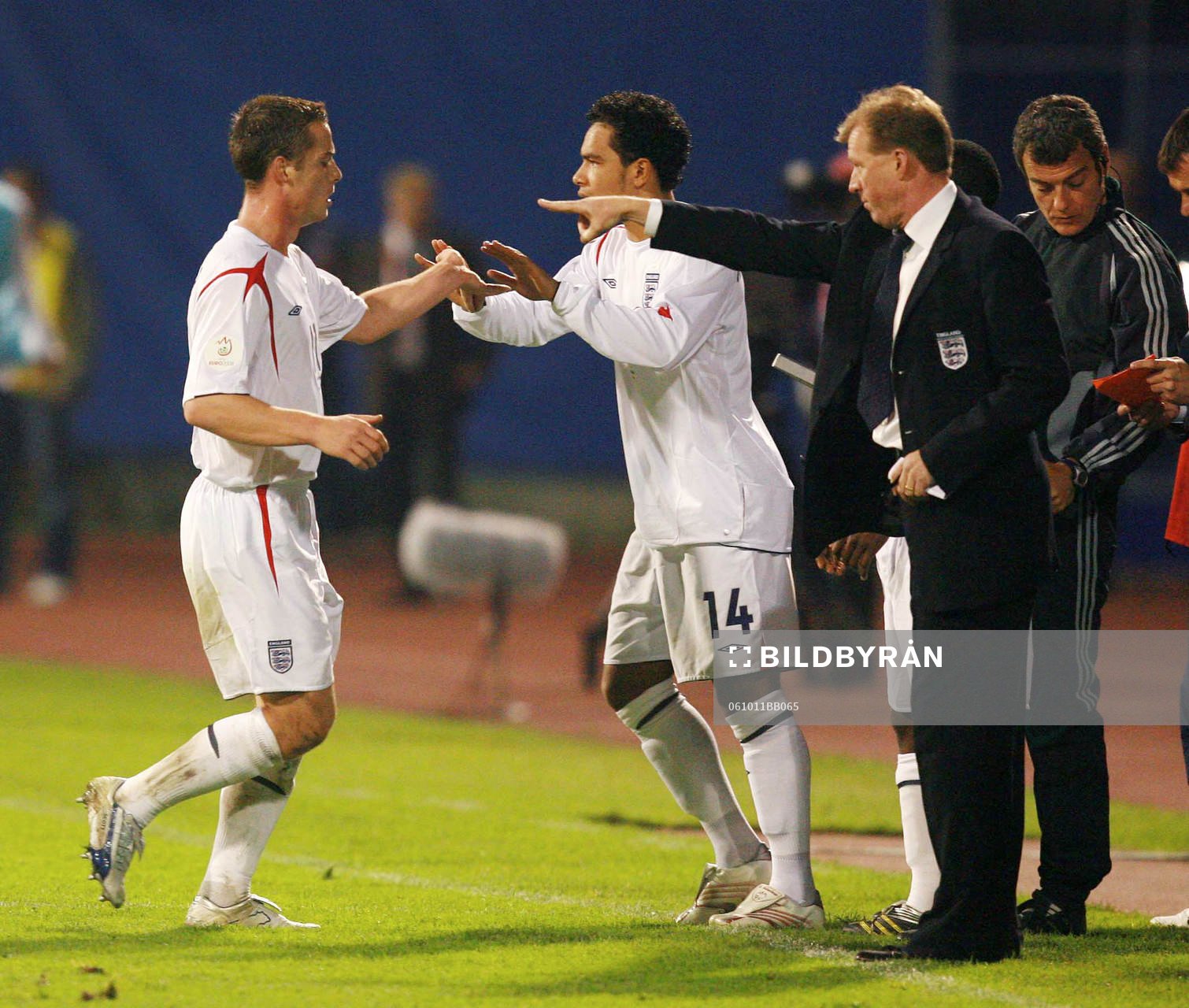 Scott Parker, England, byts ut