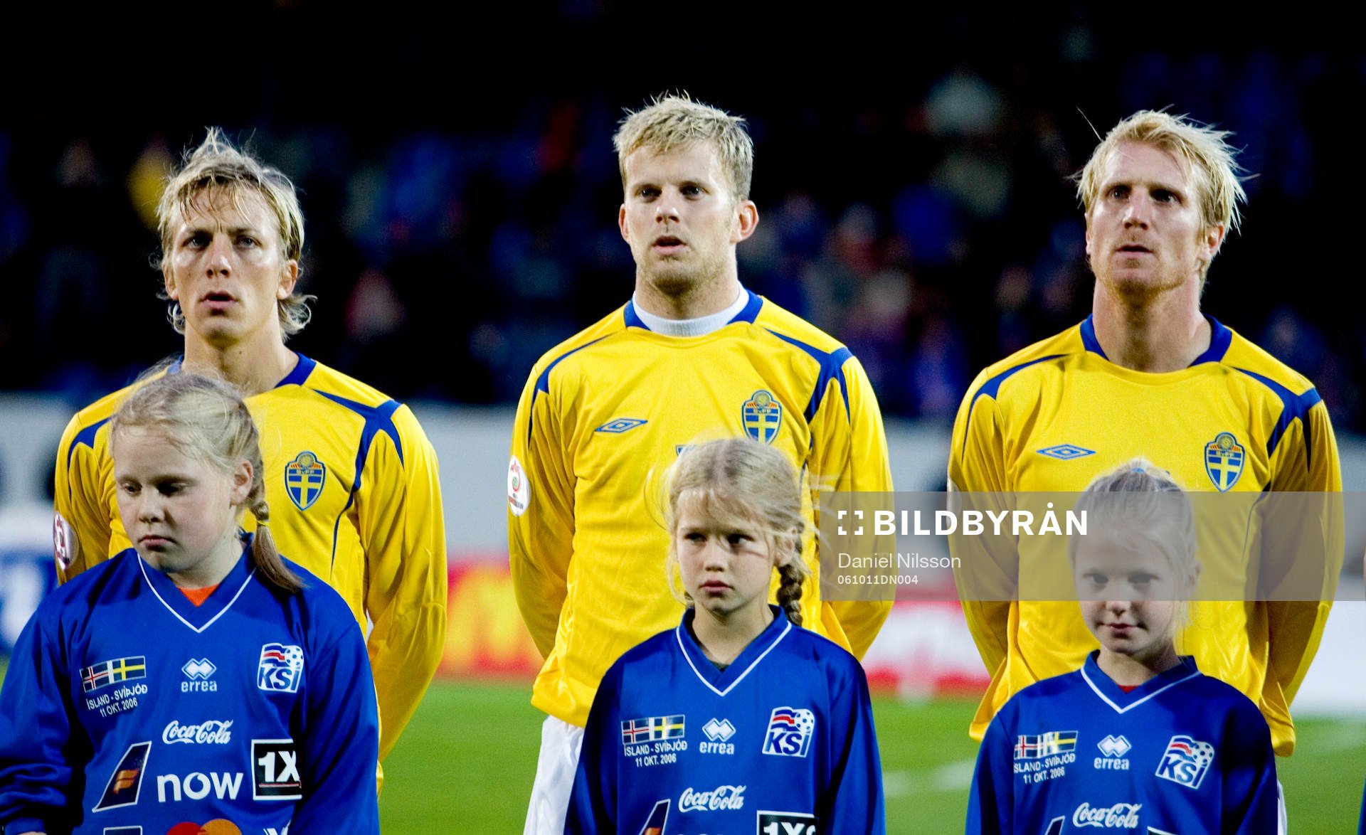 Erik Edman, Mikael Antonsson, Petter Hansson, backar, back