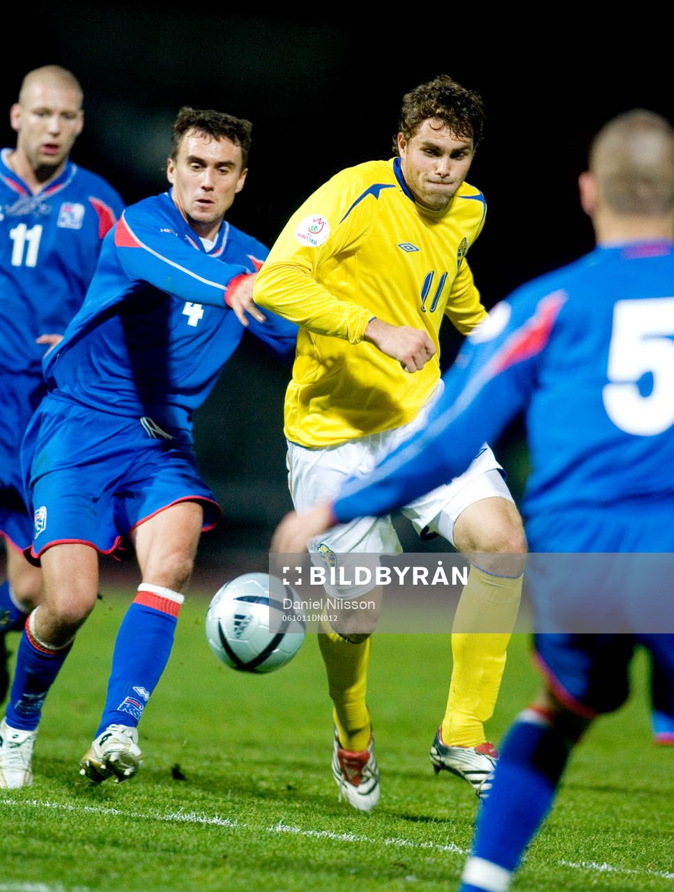 Johan Elmander, Sverige