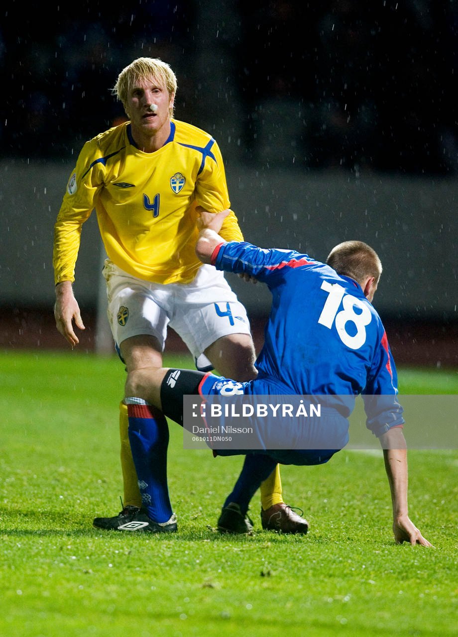 Petter Hansson, Sverige och Marel Baldvinsson, Island