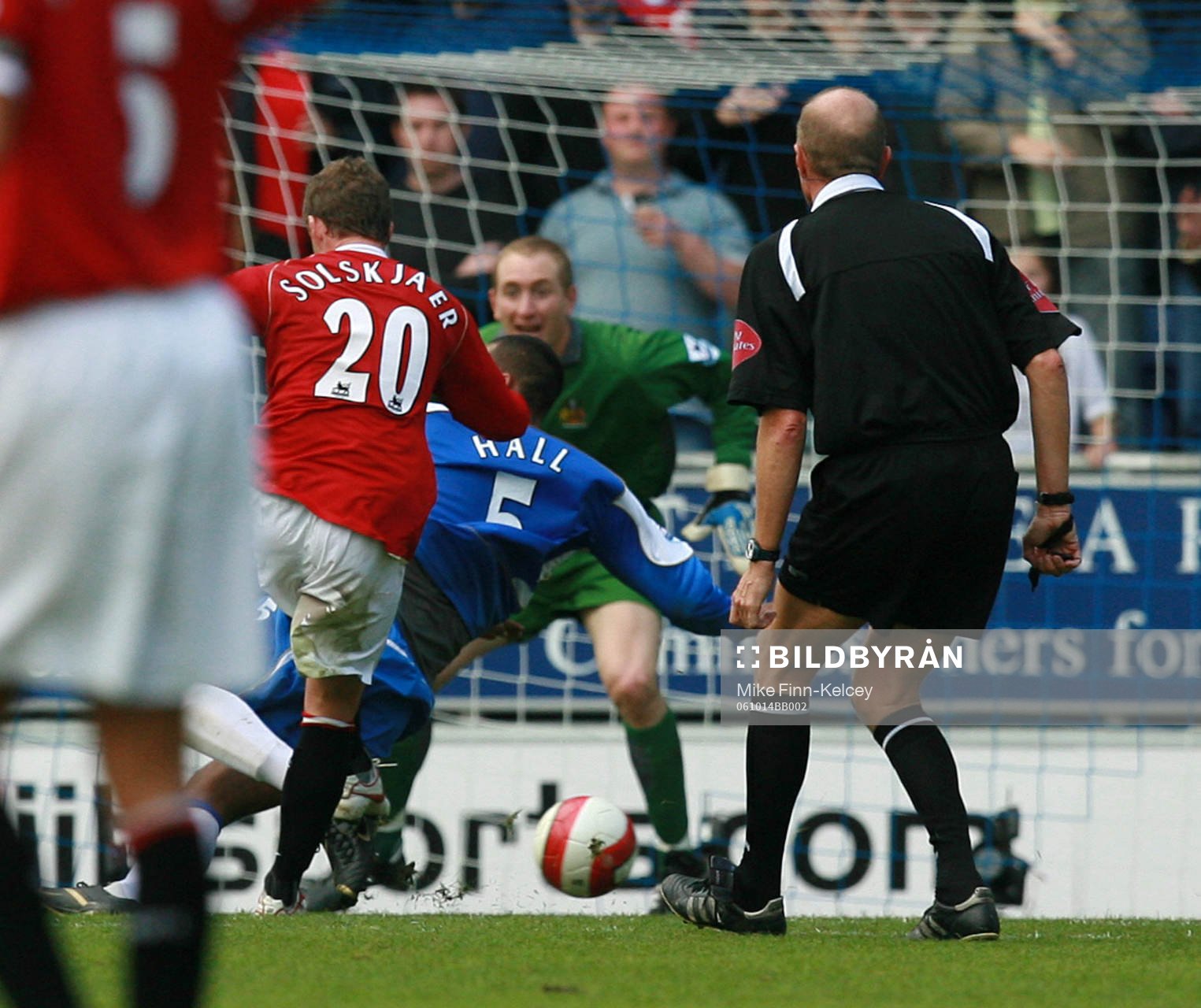 Fotboll, Premier League (Engelsk Liga), Wigan v Manchester