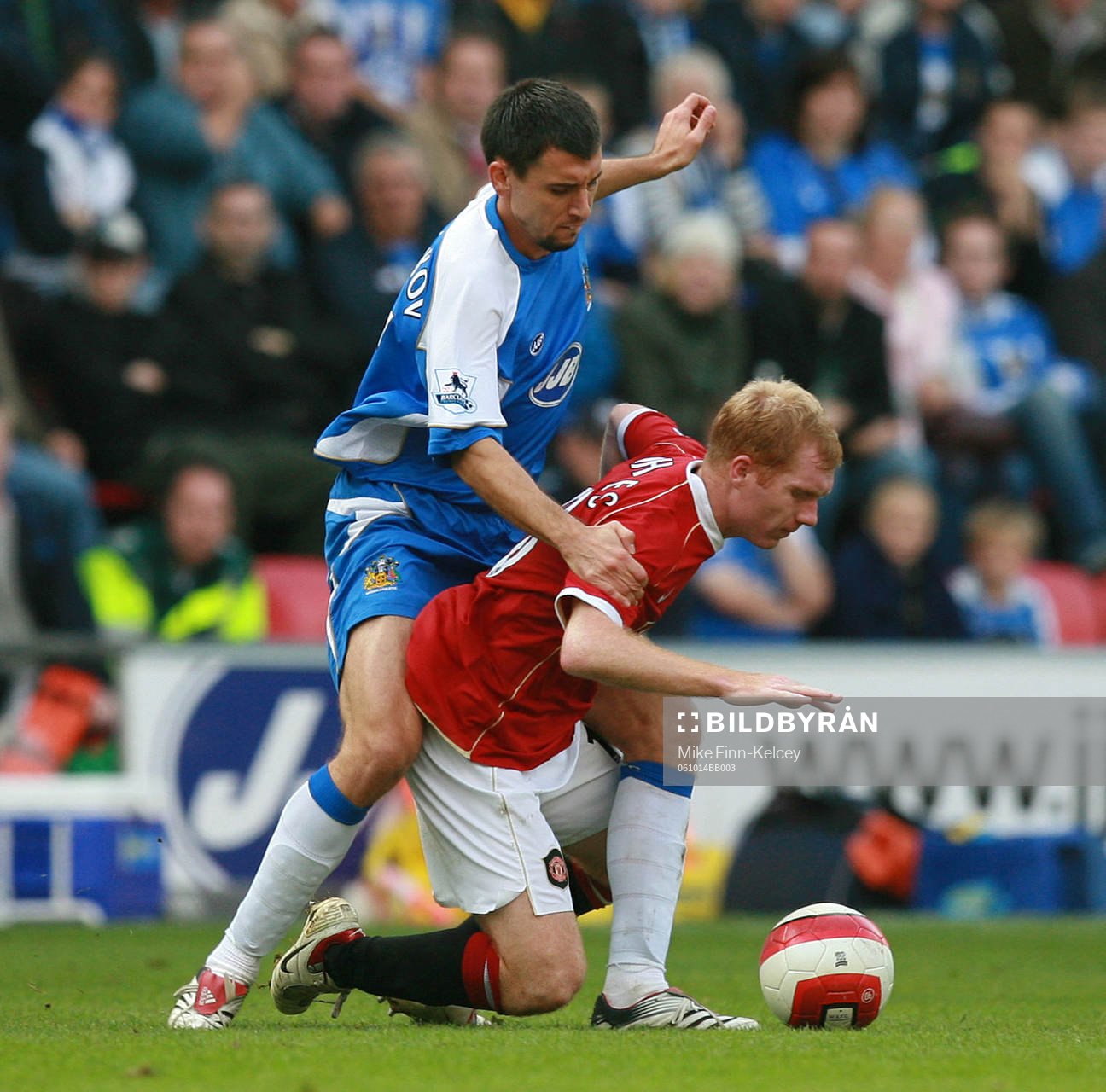  Paul Scholes, Manchester och Svetoslav Todorov, Wigan