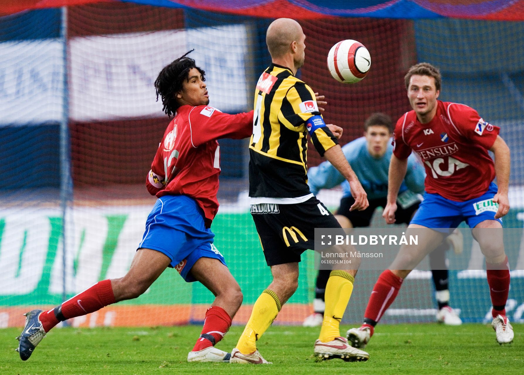 Marco Da Silva och Fredrik Gustafsson, Öster försöker