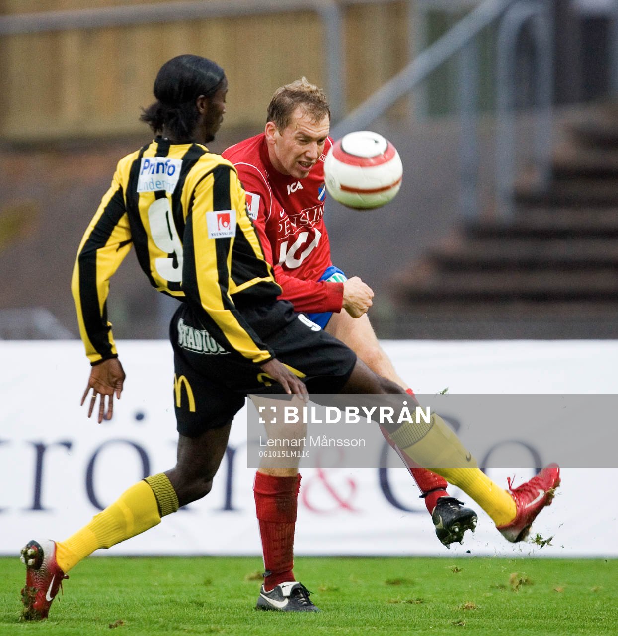 Fredrik Bild, Öster blir stressad av Dioh Williams, Häcken