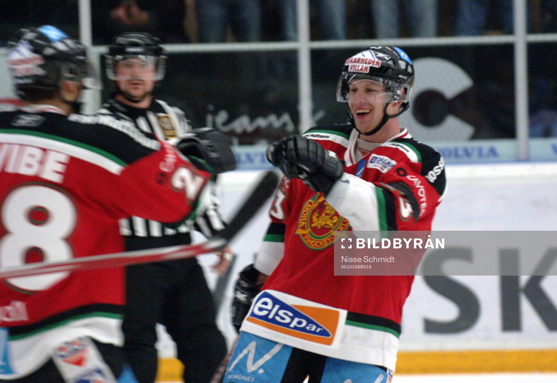 Anders Nilsson och Pavel Brendl, Mora (jubel)