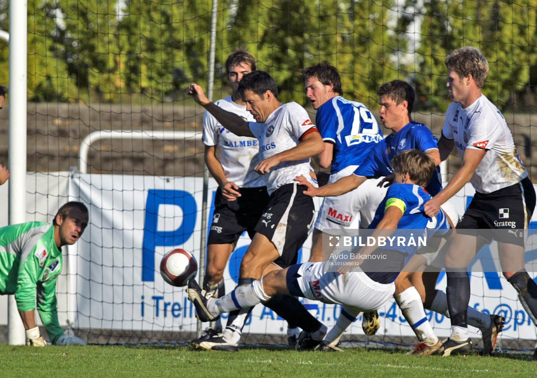 Linus Malmqvist, Trelleborg gör 1-0