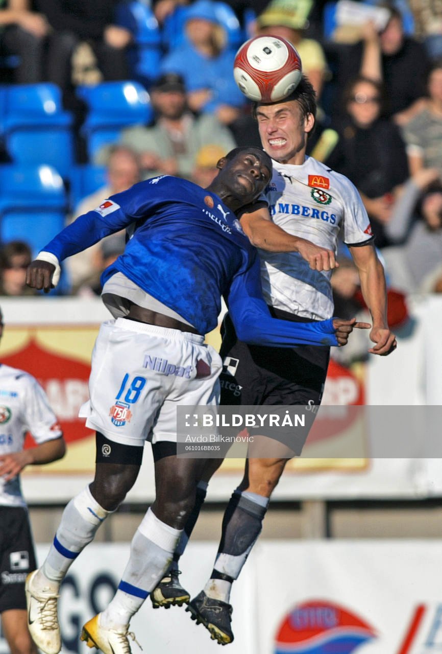 Michael Mensah, Trelleborg och Johan Pettersson, Örebro