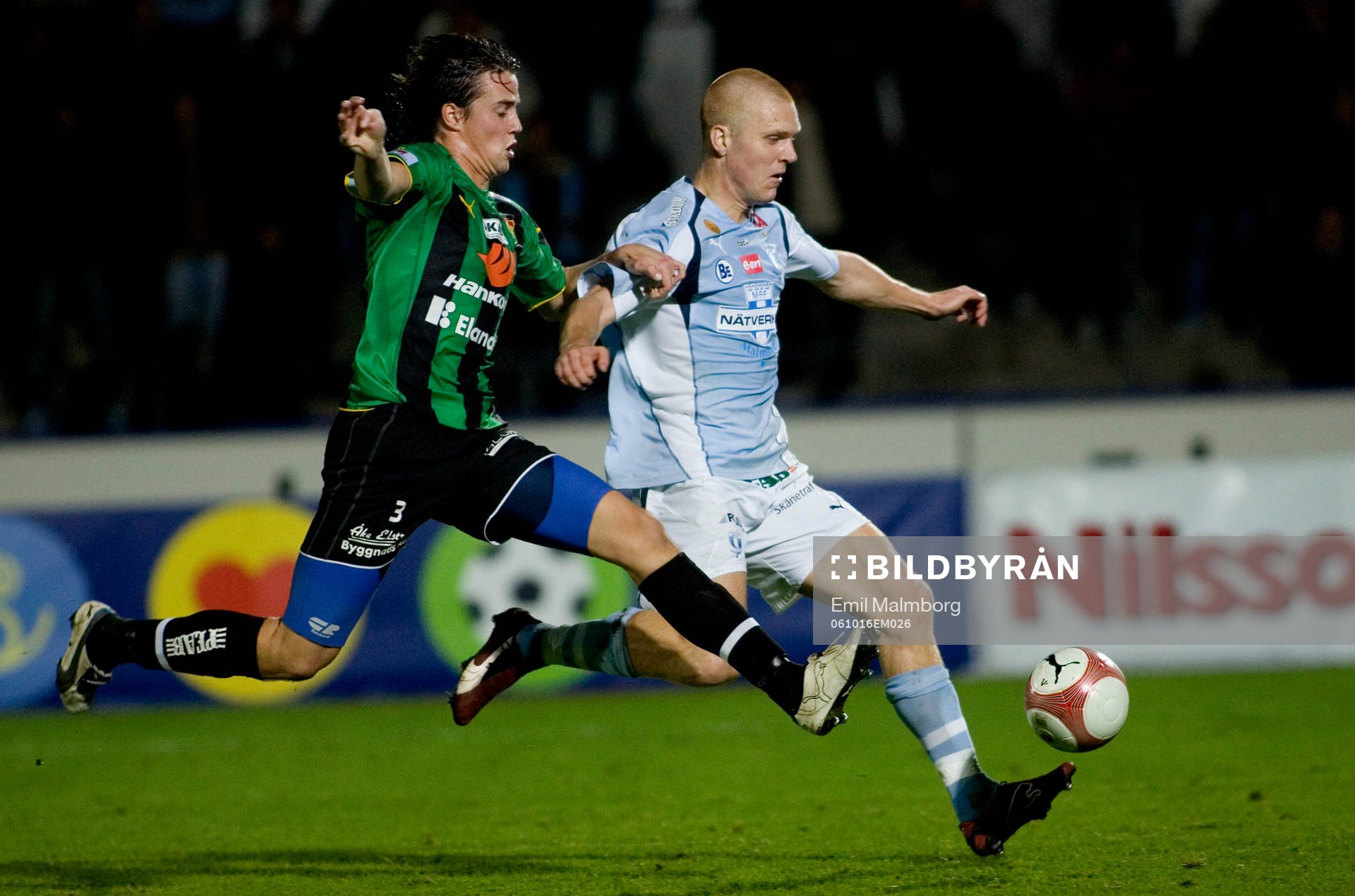 Emil Hallfredsson, Malmö gör 2-0