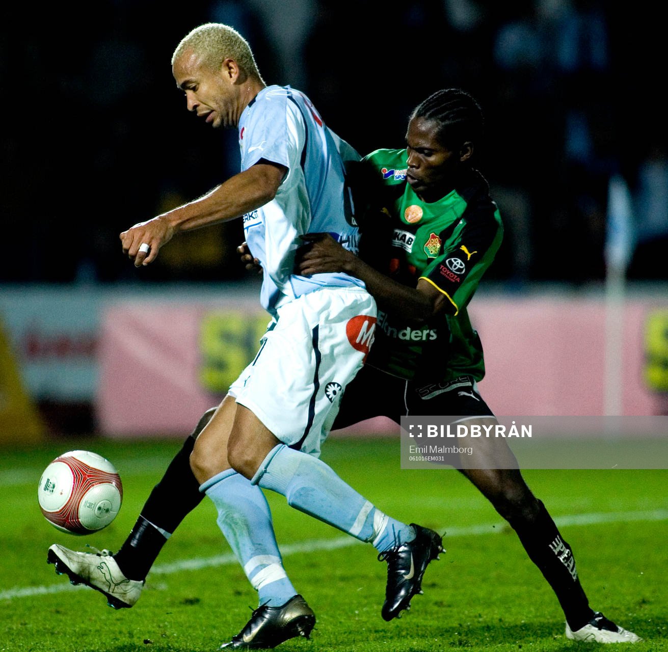 Junior, Malmö och Rickard Ekunde, Gais