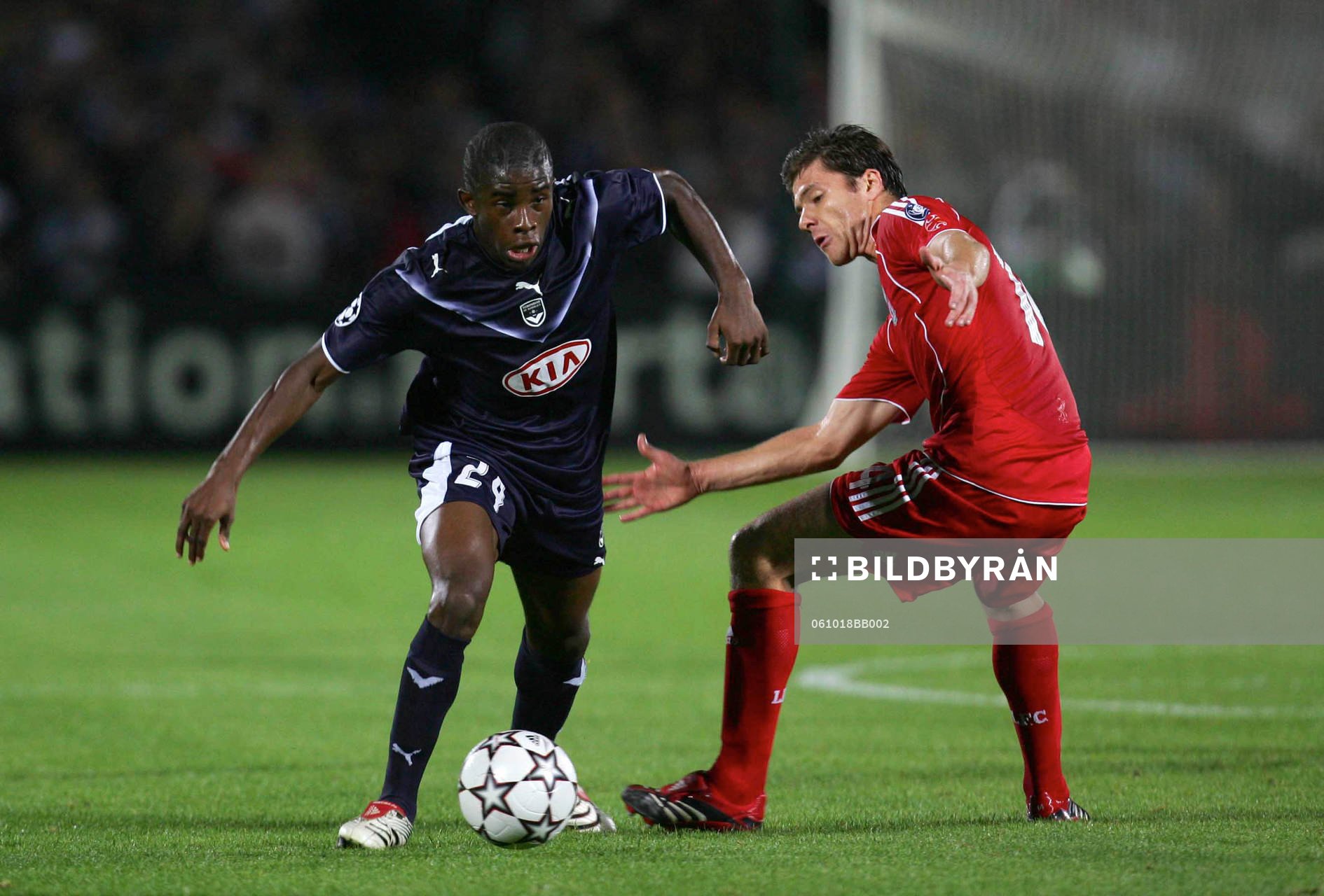 Rio Antonio Mavuba, Bordeaux och Xabi Alonso, Liverpool