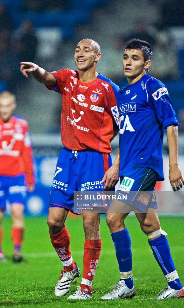 Henrik  Henke Larsson var på humör