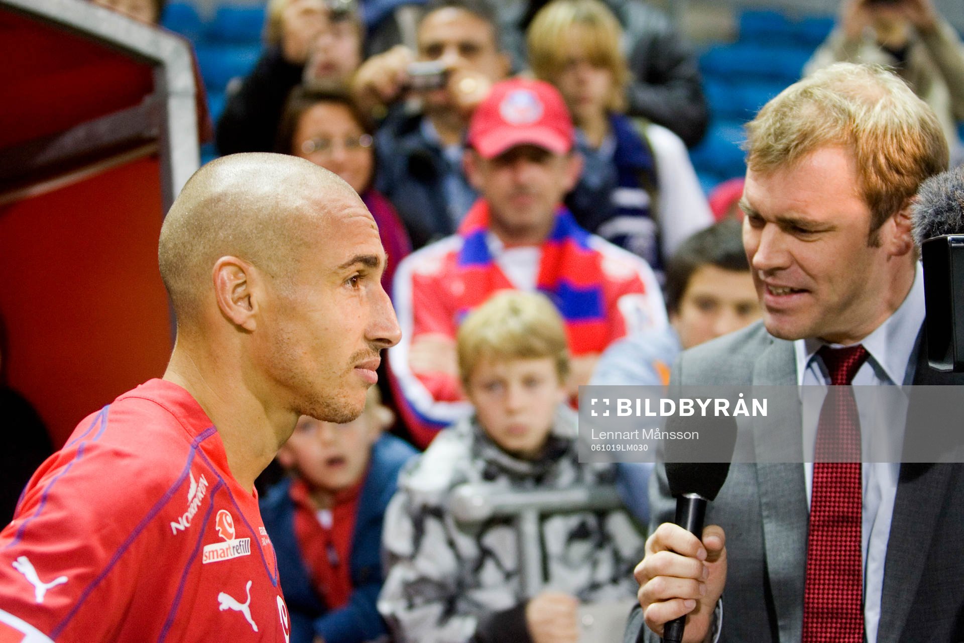  Henrik Larsson, Helsingborg, intervju.