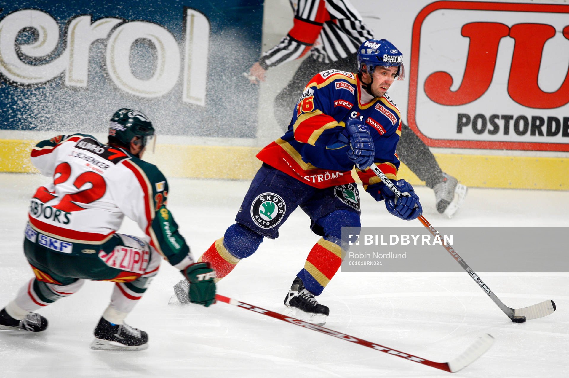 Nichlas Falk, Djurgården och Jonas Esbjörs, Frölunda