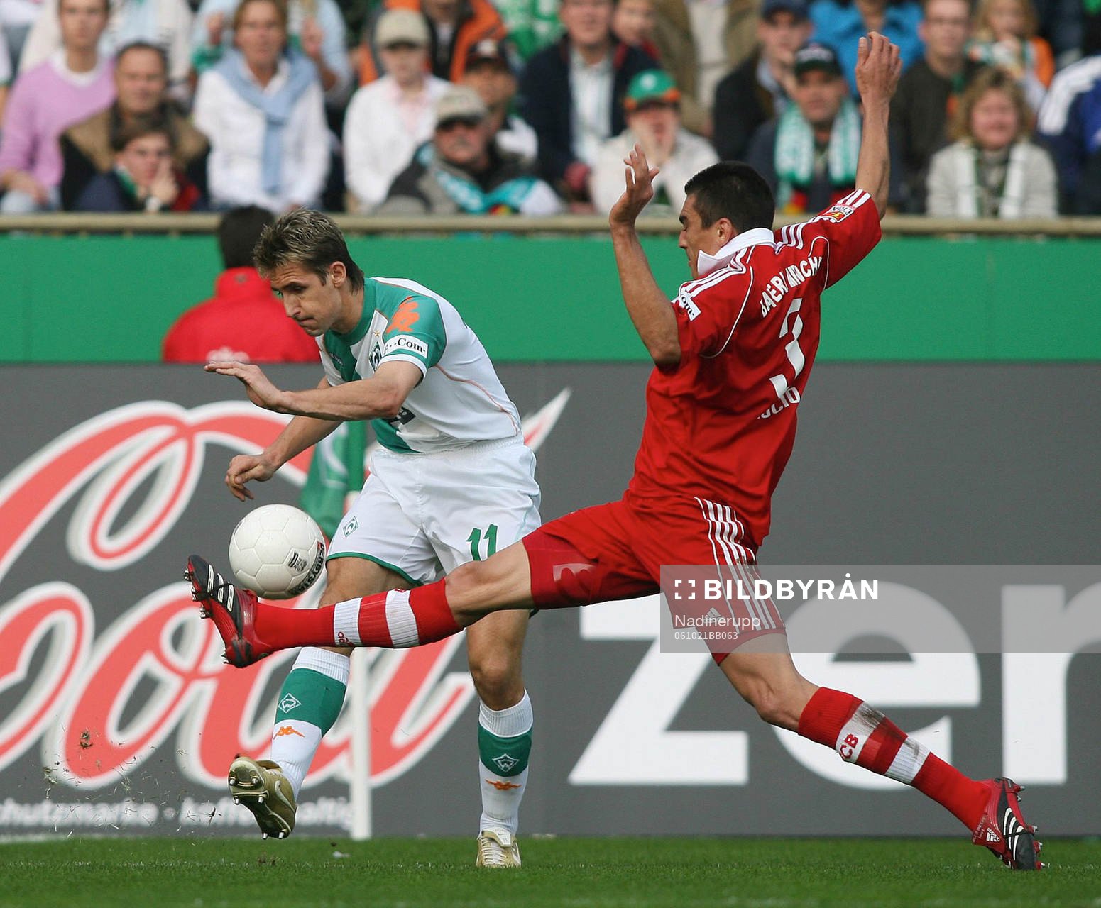 Fotboll, Tysk, Bundesliga. SV Werder Bremen - Bayern