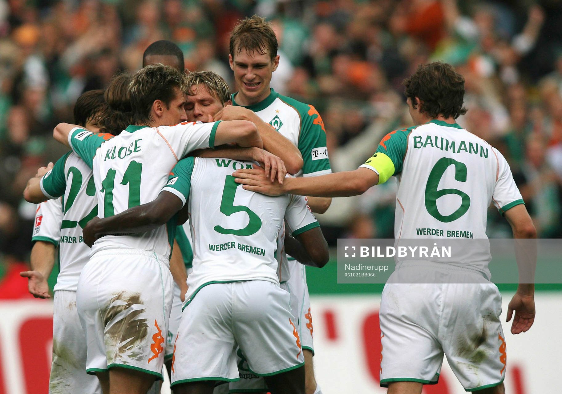 Fotboll, Tysk, Bundesliga. SV Werder Bremen - Bayern