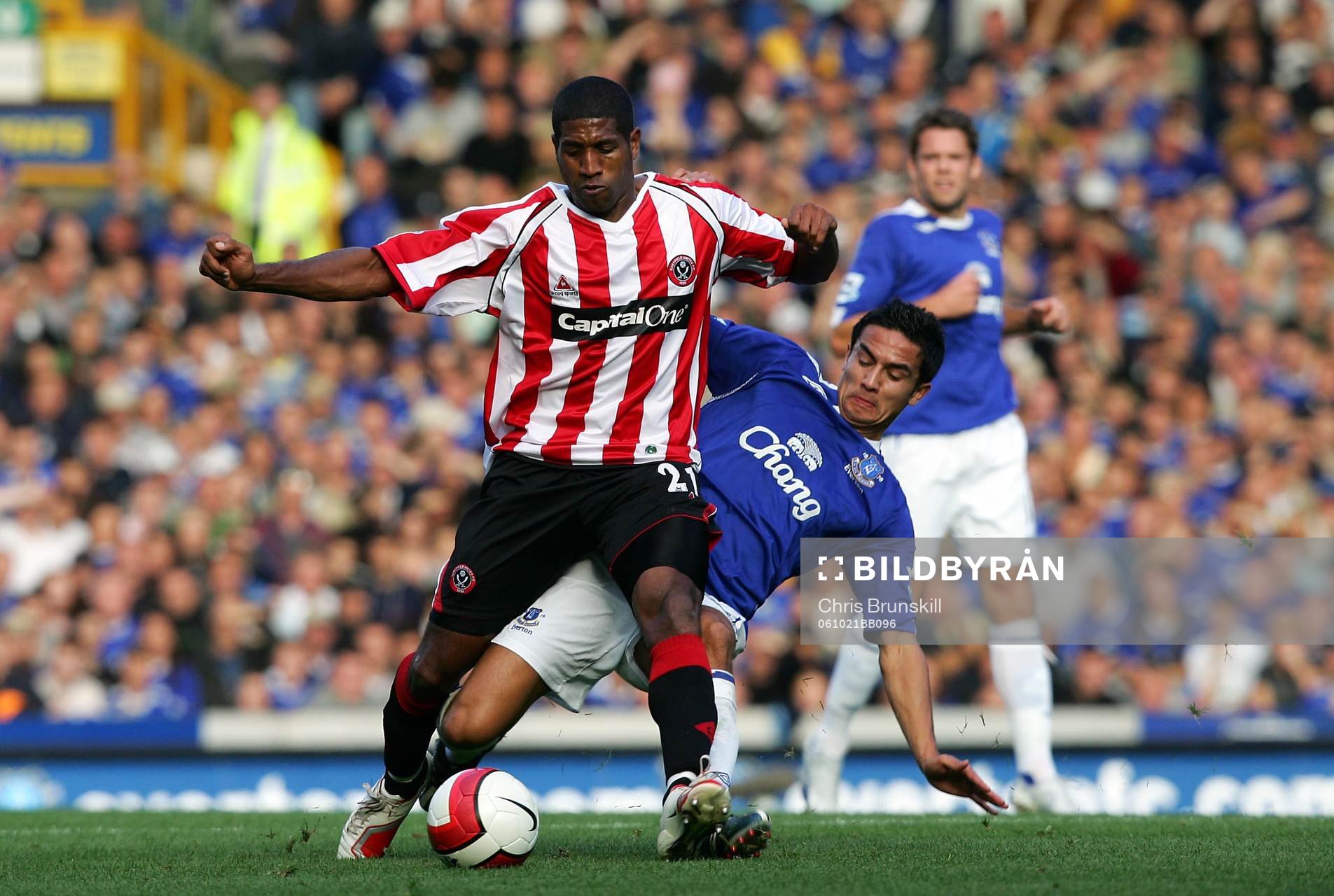 Fotboll, engelsk, Premier Leauge. Everton - Sheffield