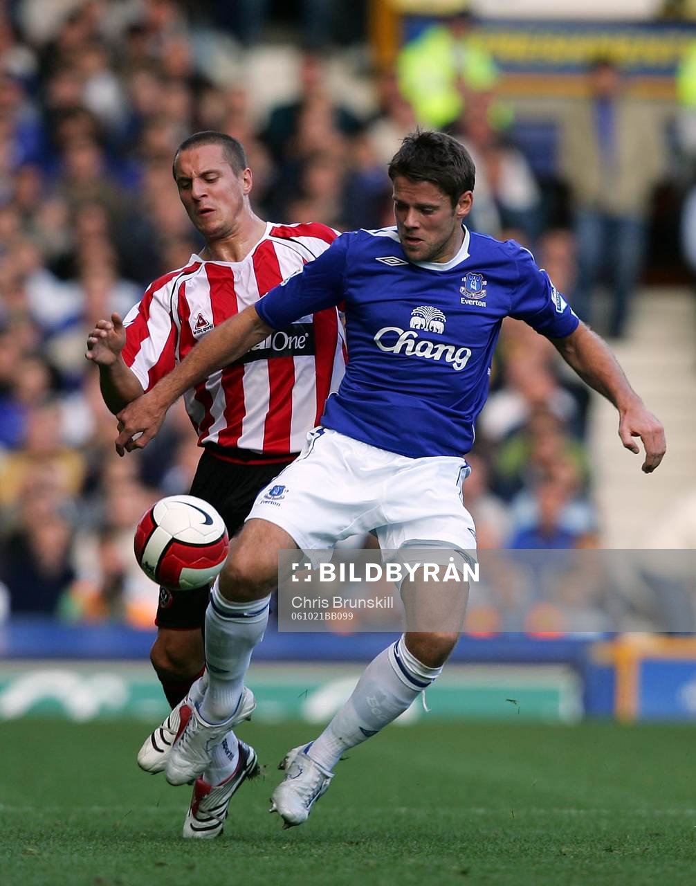 Fotboll, engelsk, Premier Leauge. Everton - Sheffield