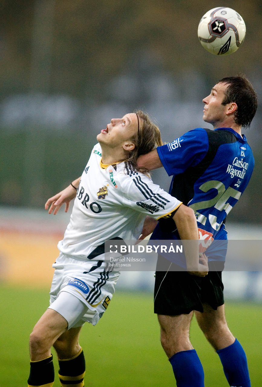 Mattias Moström, AIK och Hans Hasse Mattisson, Halmstad