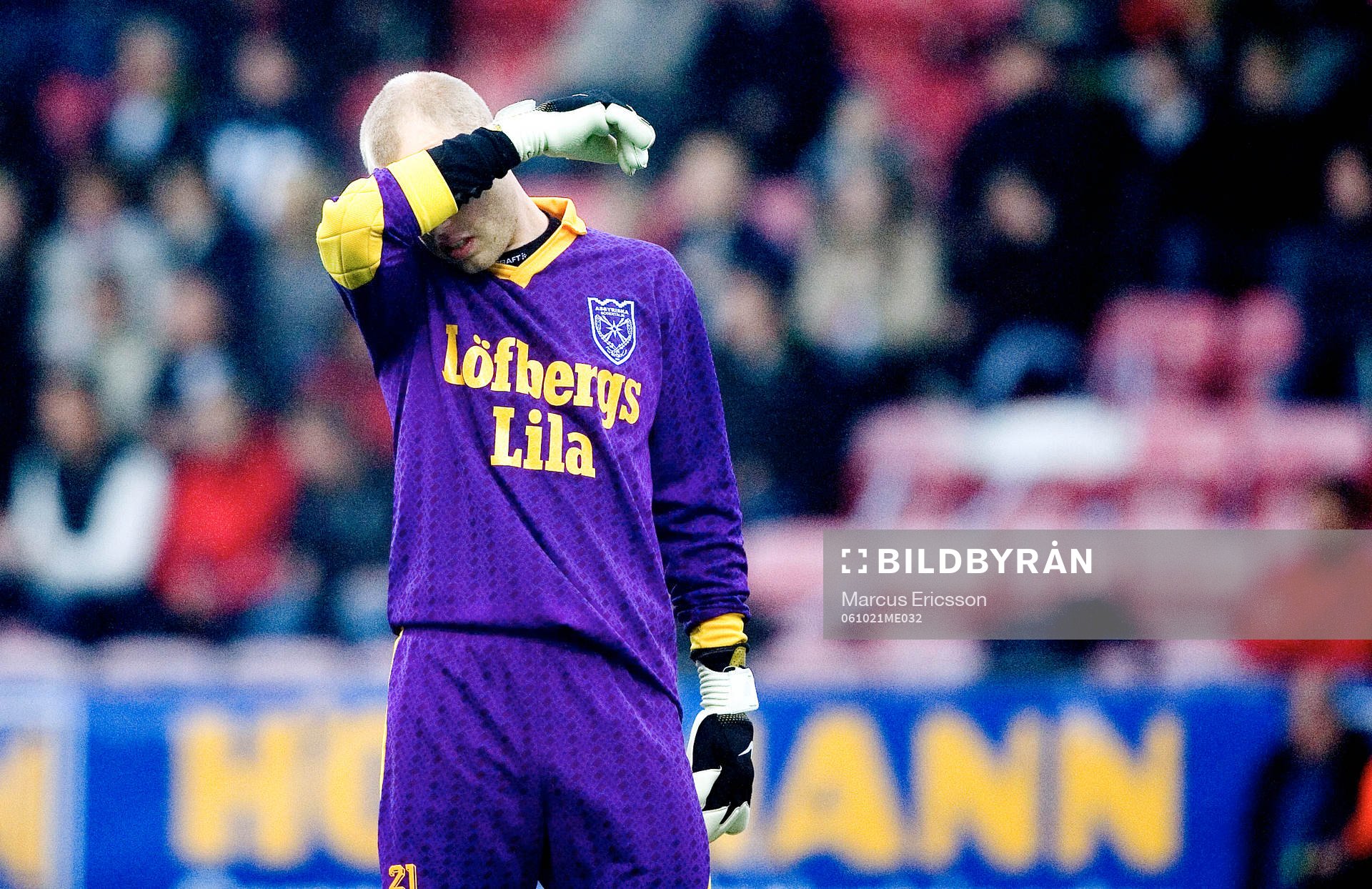 Assyriskas målvakt Christian Frealdsson, depp