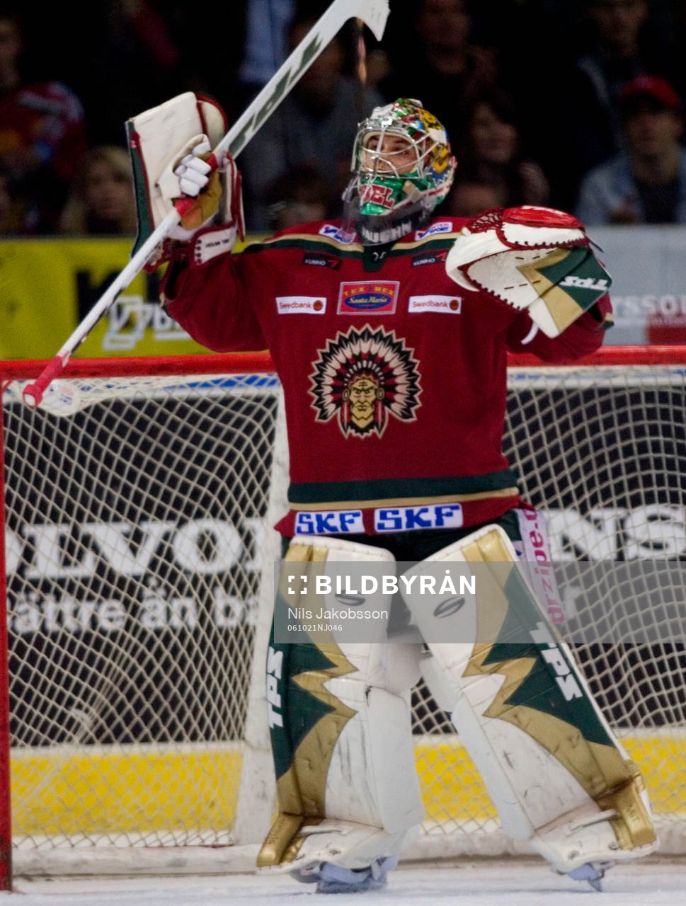 Joel Gistedt, Frölunda, Målvakt