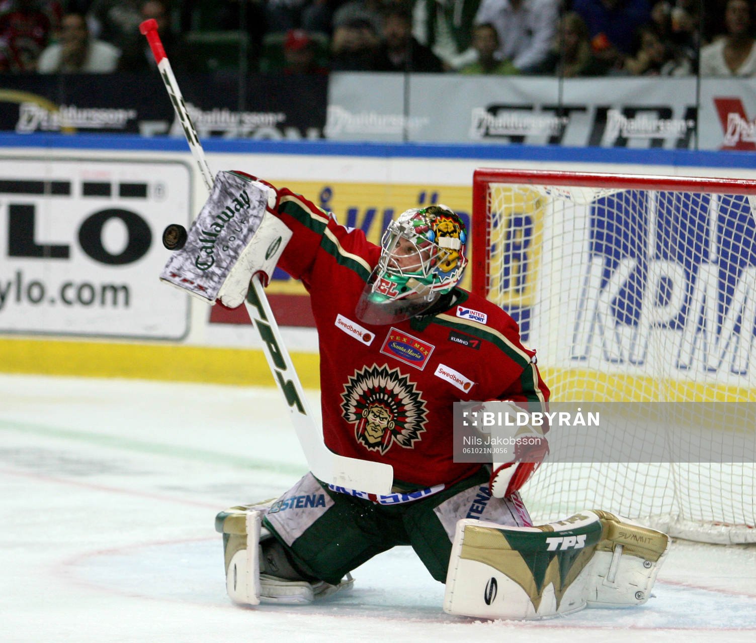 Ishockey, Elitserien, Frölunda Joel Gistedt, Målvakt