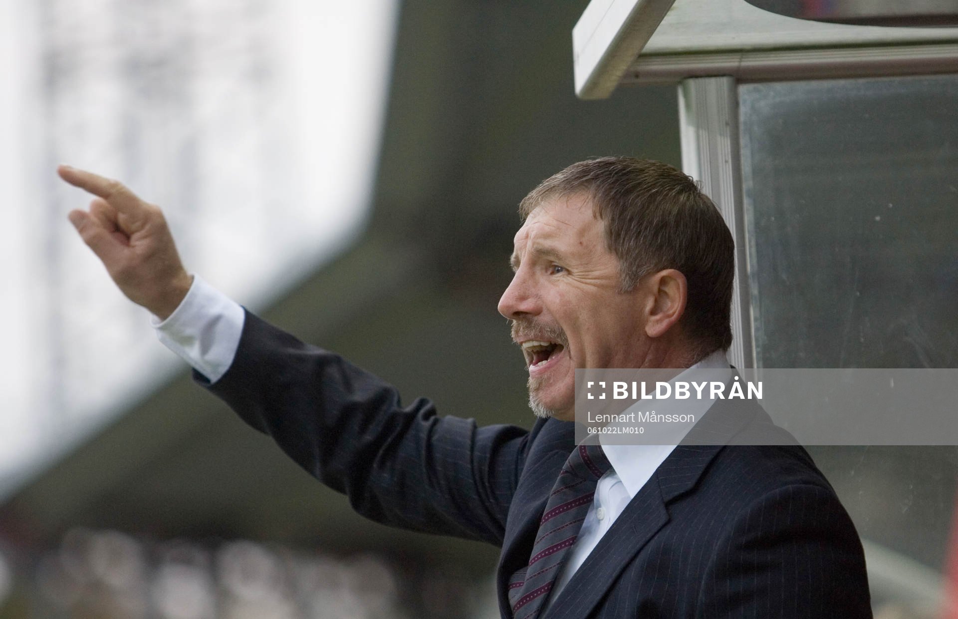  Det pekar uppåt för Stuart Baxter, tränare och hans HIF.