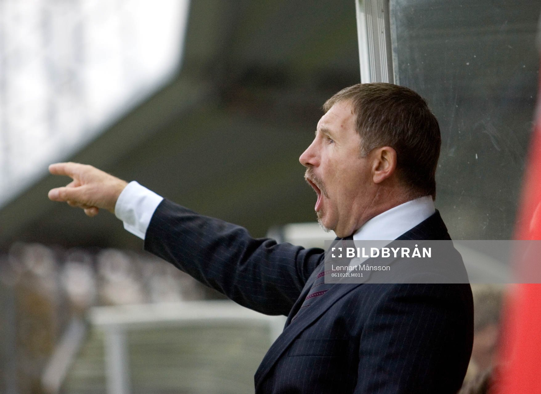  Det pekar uppåt för Stuart Baxter, tränare och hans HIF.