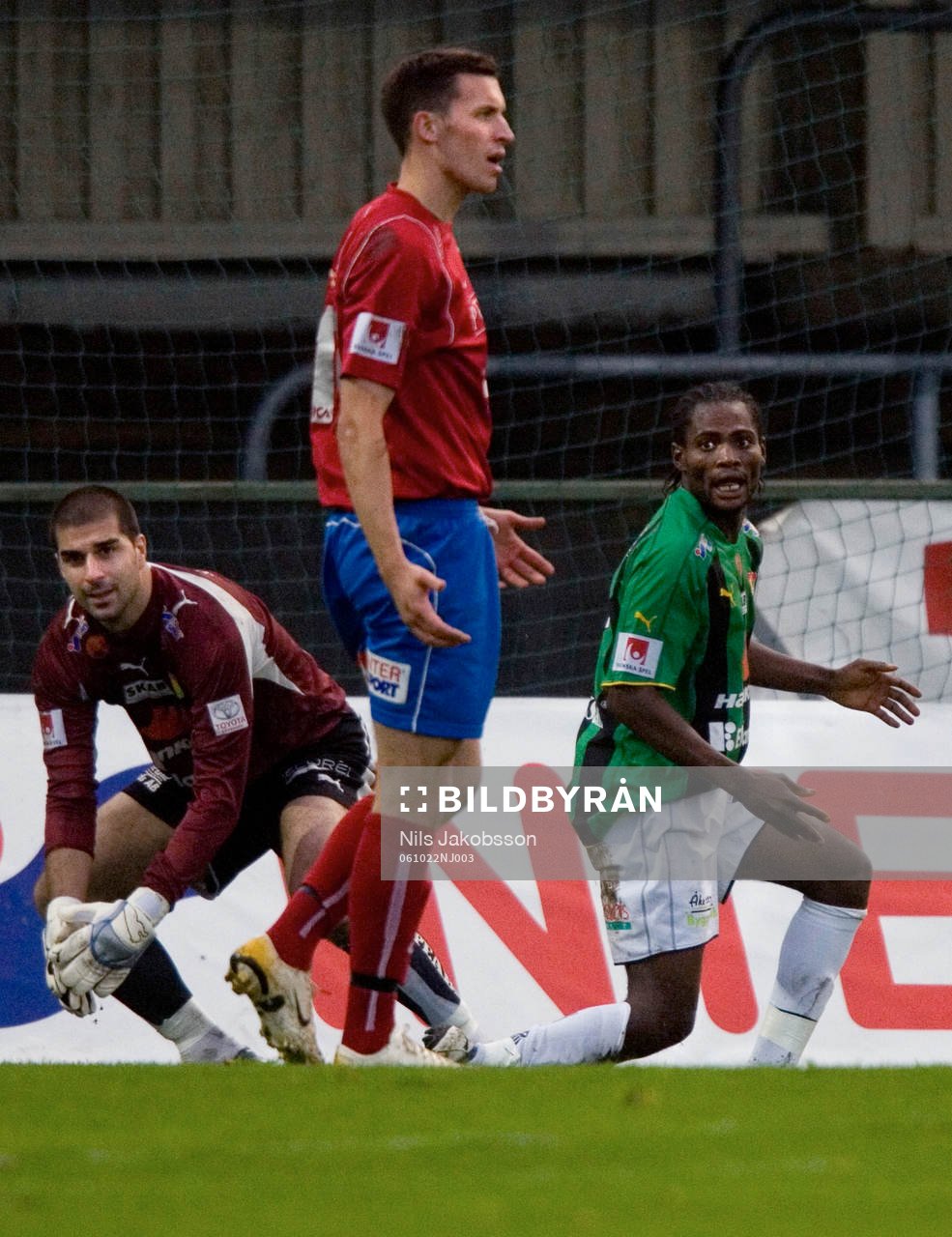 Richard Ekunde, GAIS, Utvisad, Straff