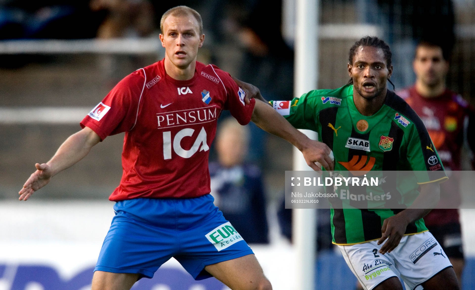 Freddy Borg, Öster, Richard Ekunde, GAIS