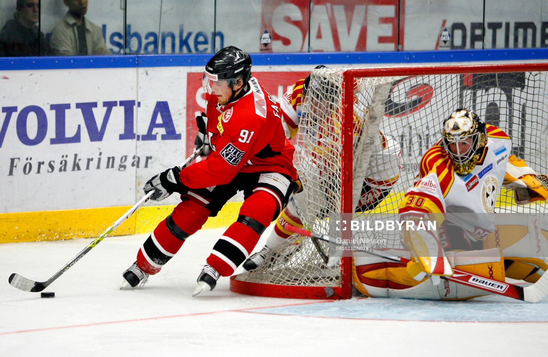 Linus Fagemo, Malmö och Robert Kristan, (målvakt) Brynäs