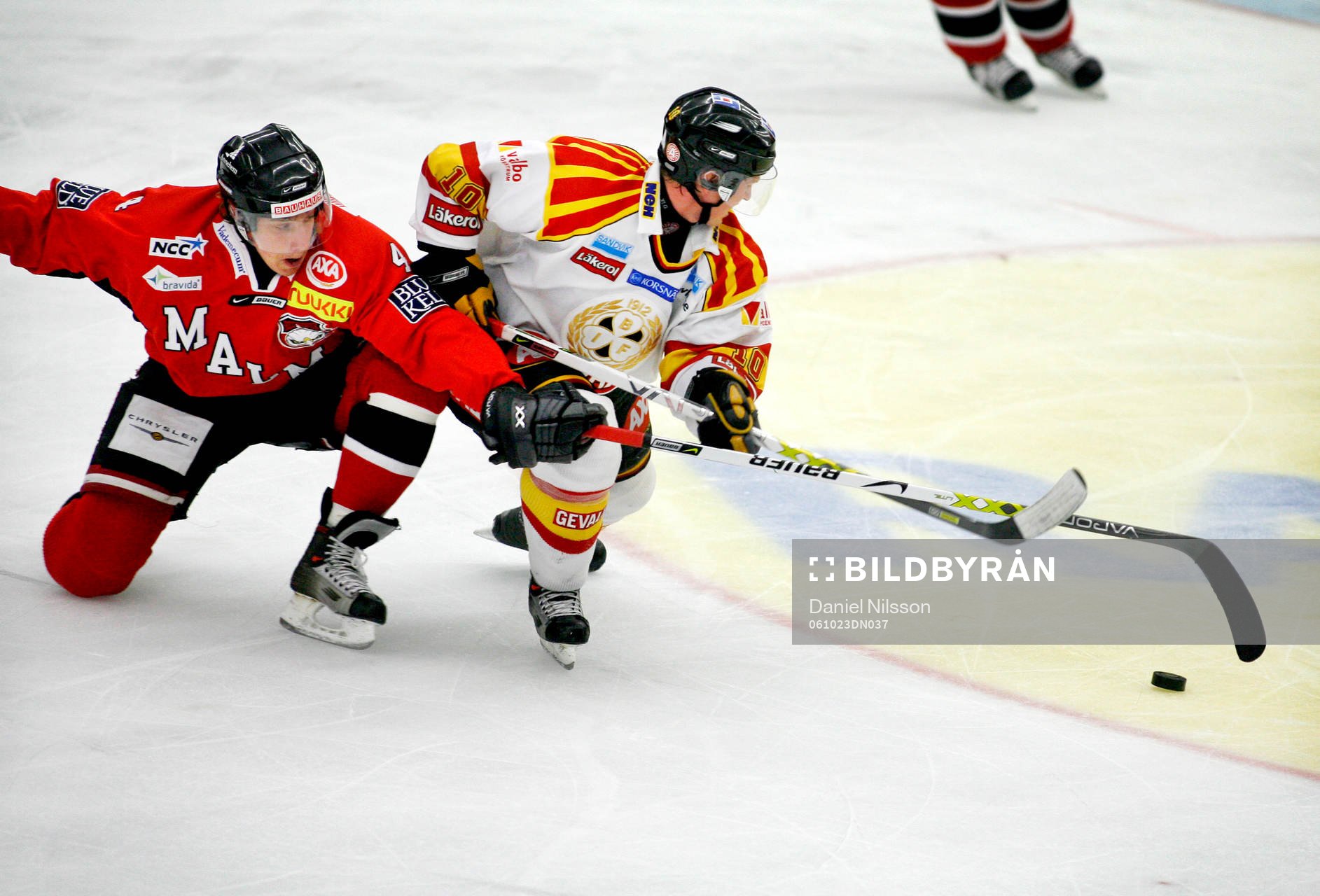 Andreas Thuresson, Malmö och Peter Nolander, Brynäs