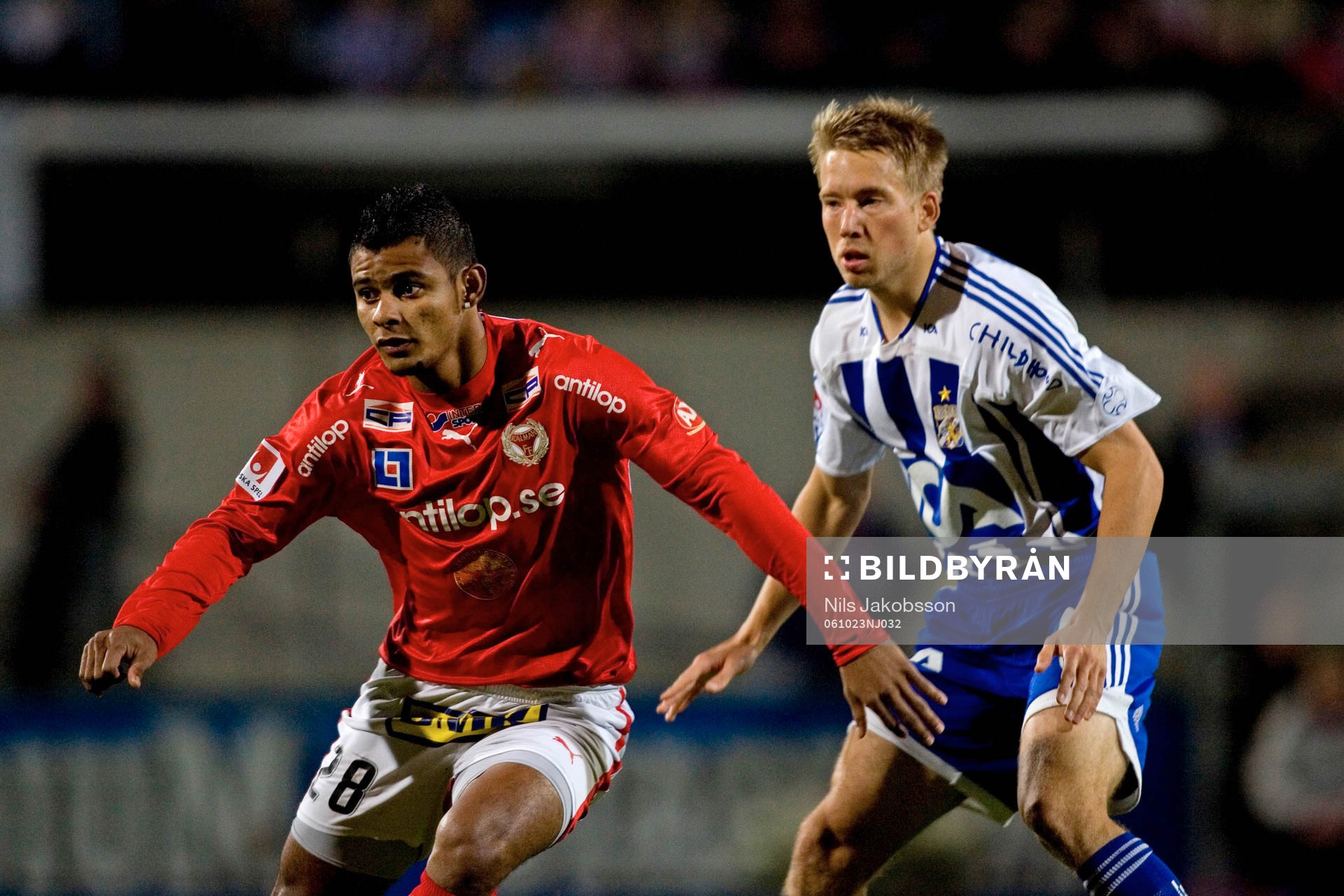 Ari da Silva Ferreira och Adam Johansson