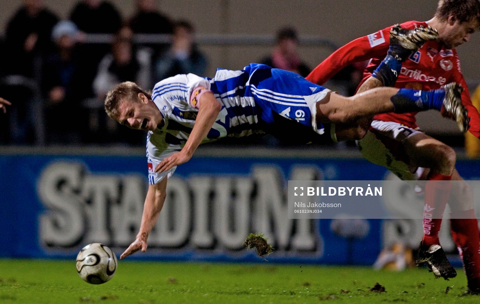 Pontus Wernbloom, Göteborg, faller