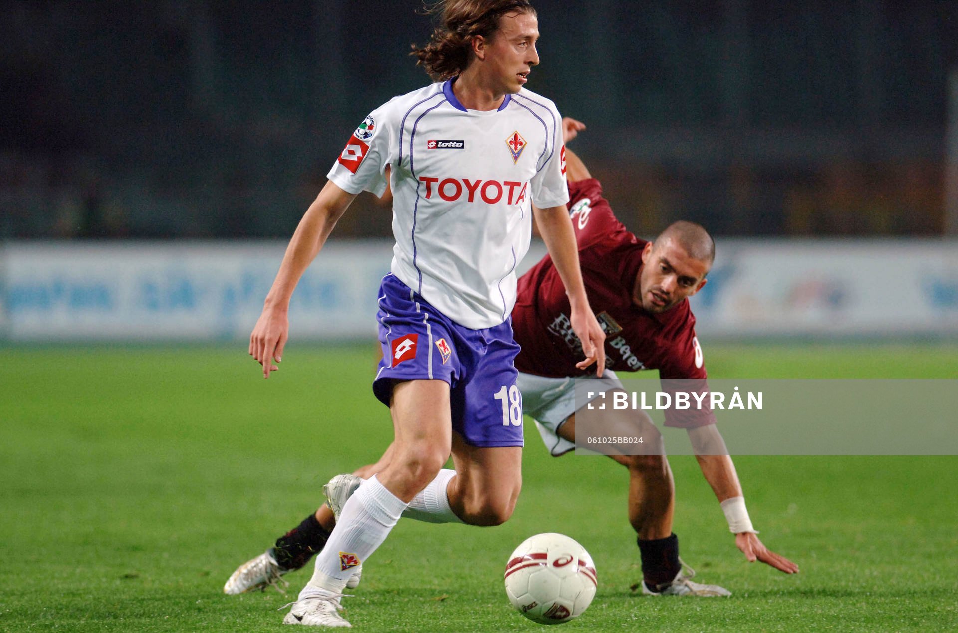 Torino - Fiorentina: Montolivo och Lazetic