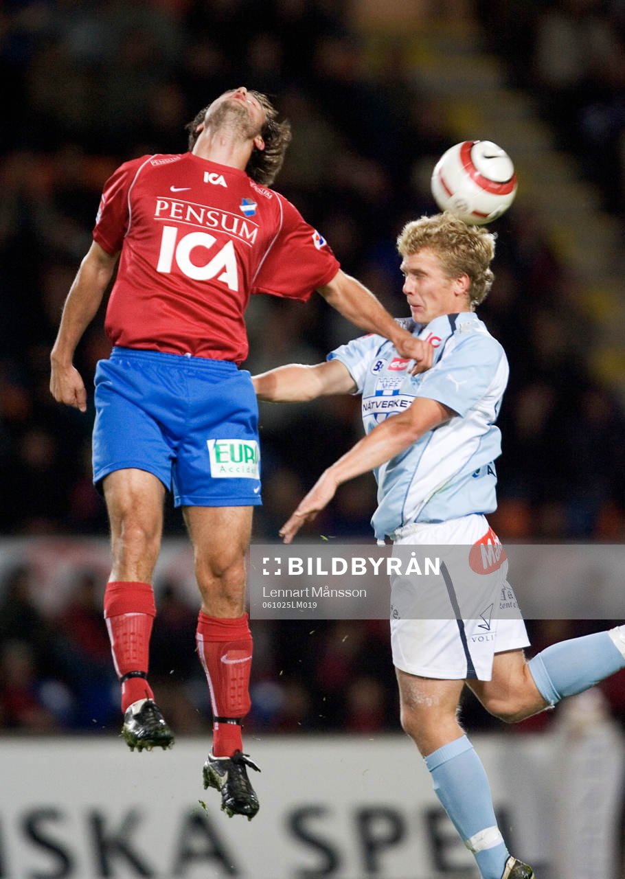 Helgi Danielsson, Öster i nickduell med Joakim Nilsson,