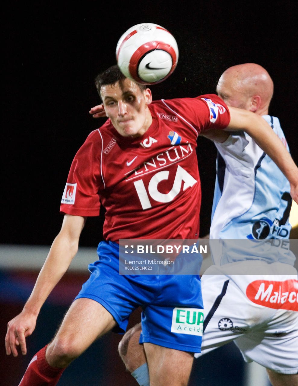 Ingmar Teever, Öster vinner nickduell mot Olof Persson,