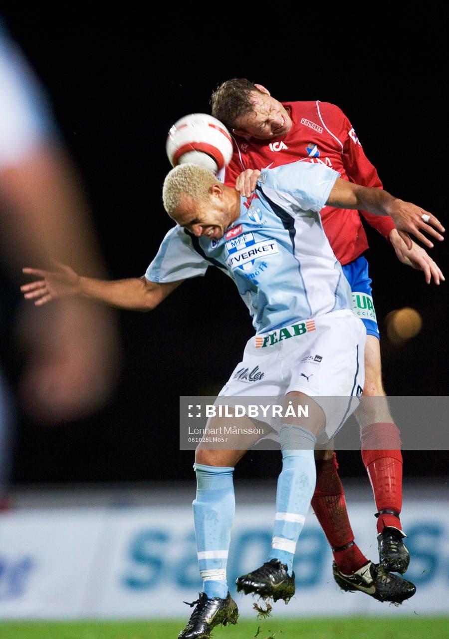  Junior, Malmö i nickduell, nick med Fredrik Bild, Öster