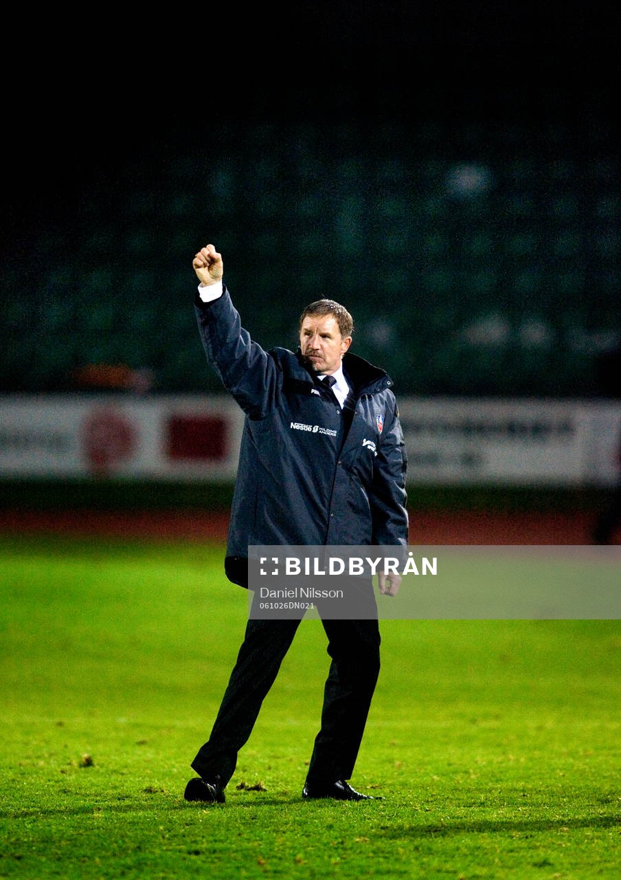 Stuart Baxter, tränare Helsingborg, nöjd