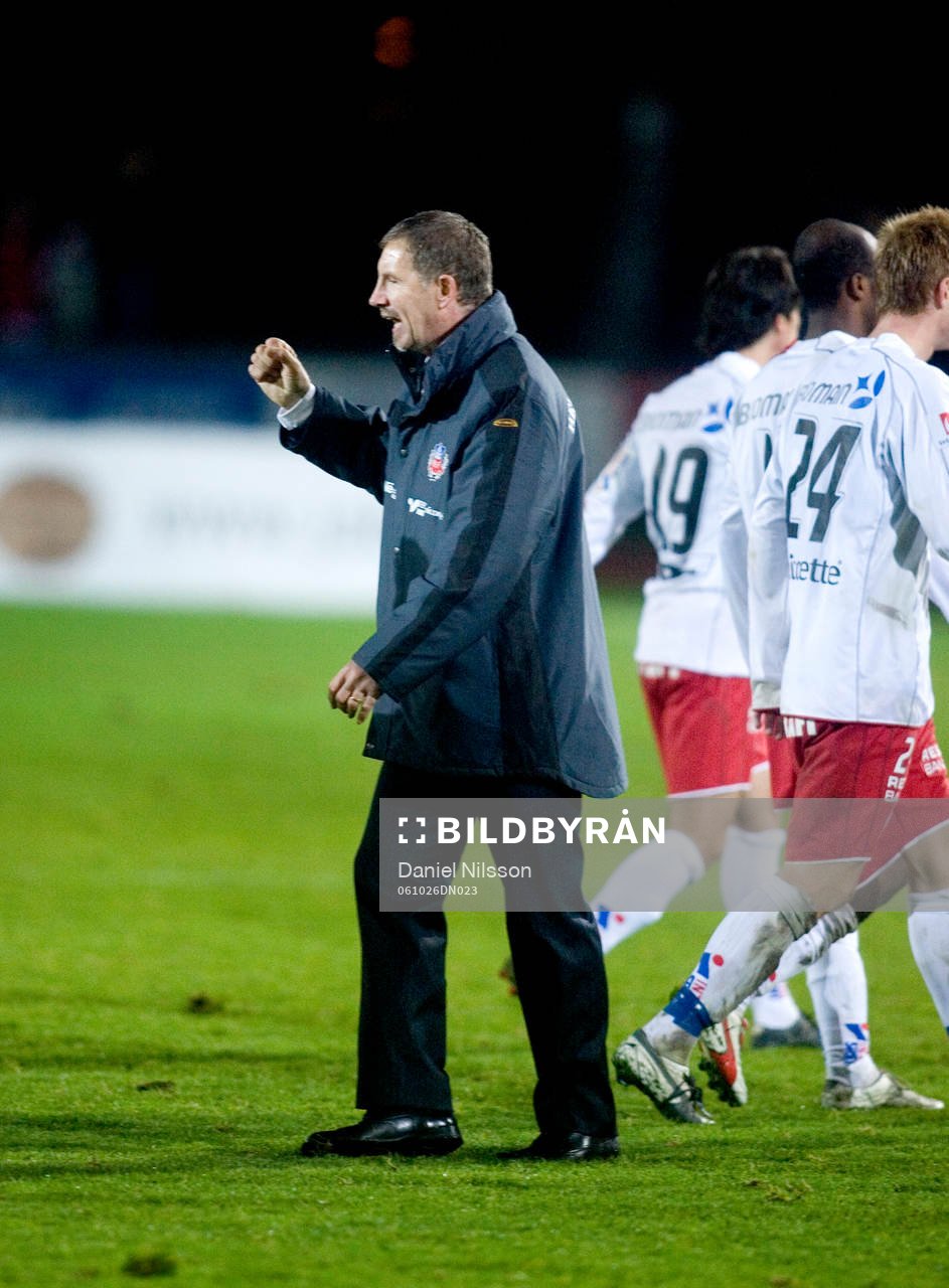 Stuart Baxter, tränare Helsingborg, nöjd