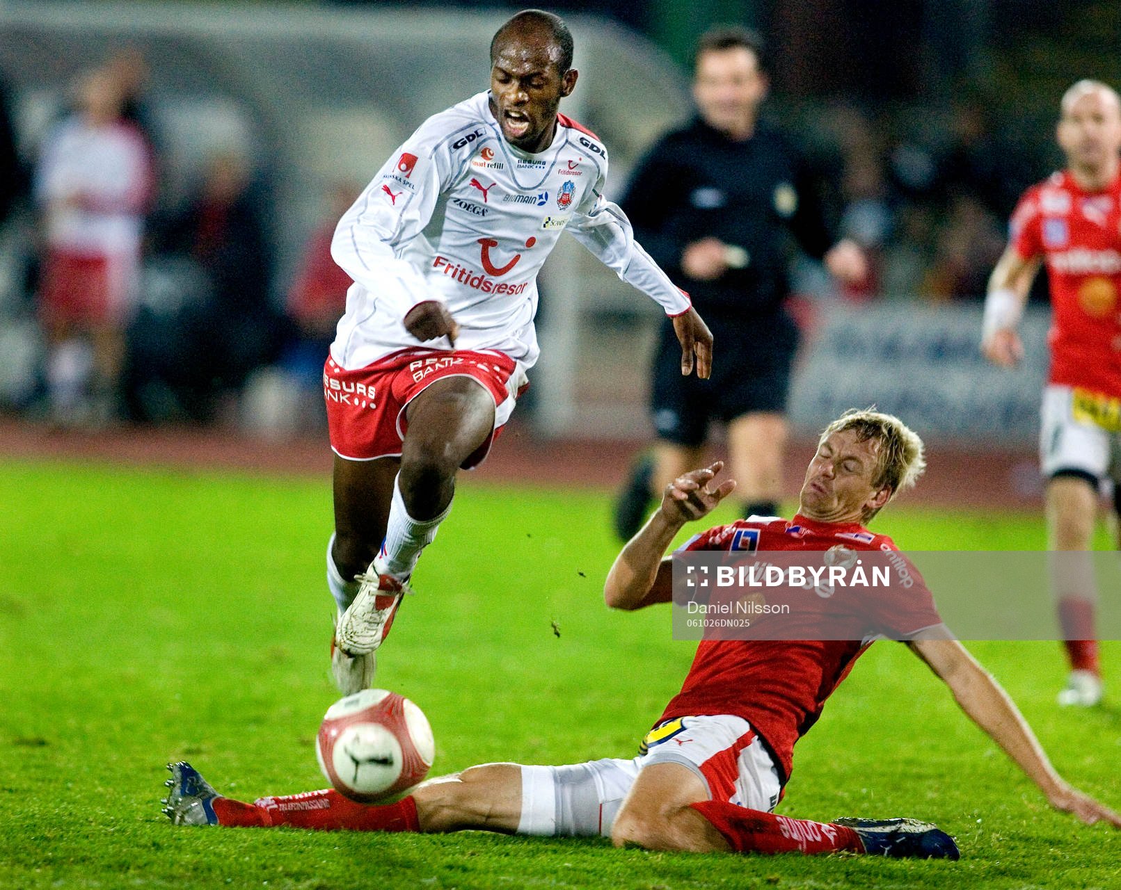 Luton Shelton, Helsingborg och Patrik Rosengren, Kalmar