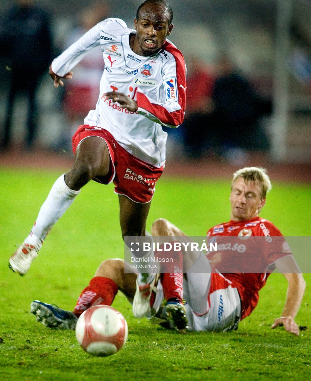Luton Shelton, Helsingborg och Patrik Rosengren, Kalmar