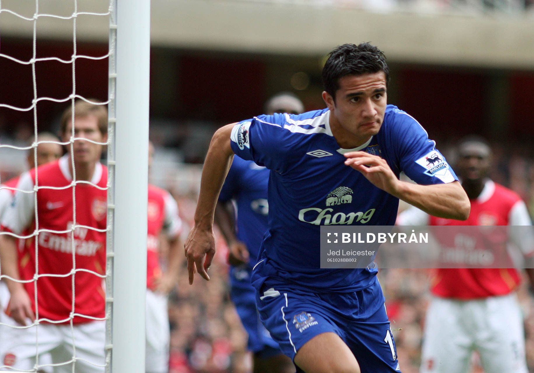 Tim Cahill, Everton (Jubel)