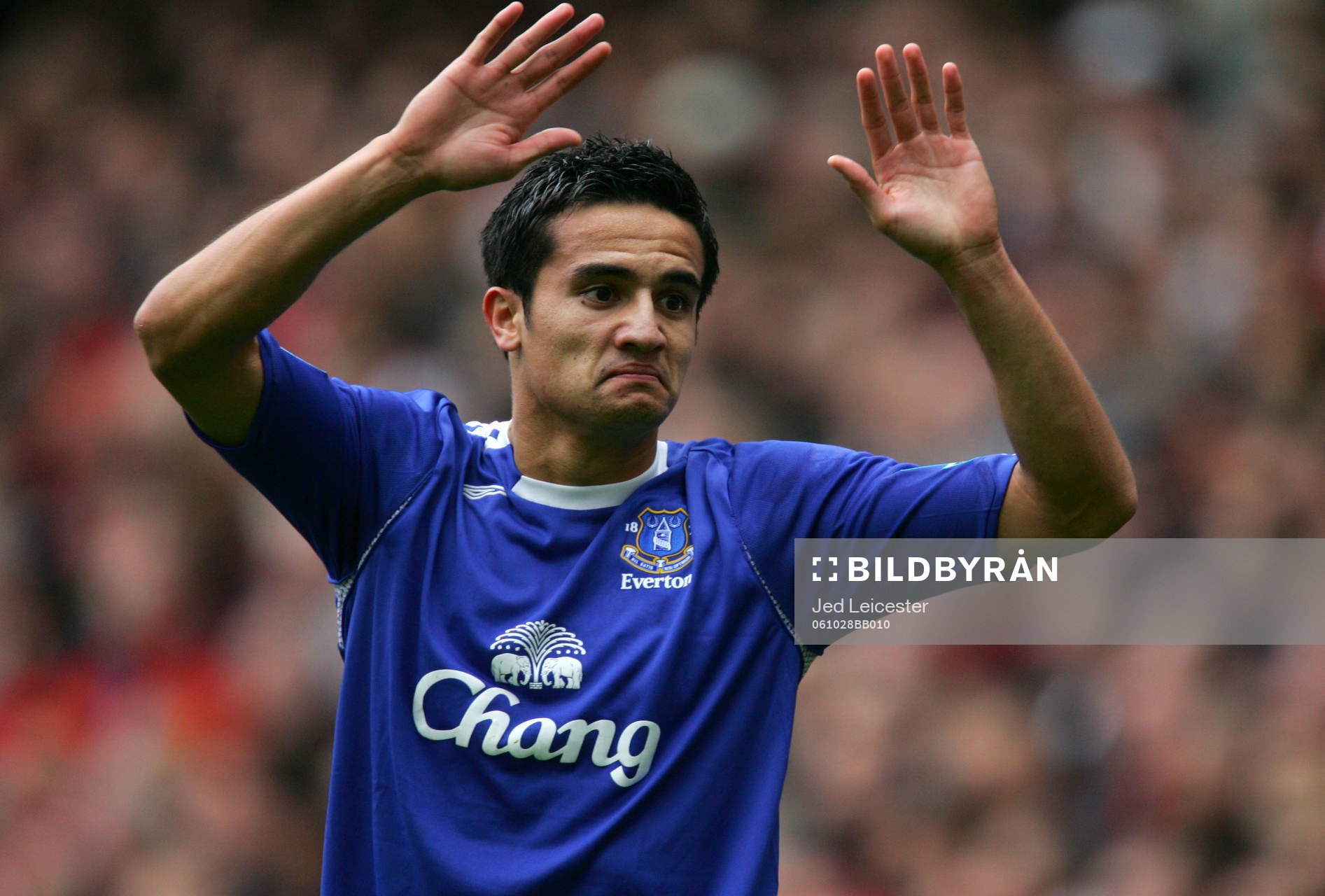 Tim Cahill, Everton (Jubel)