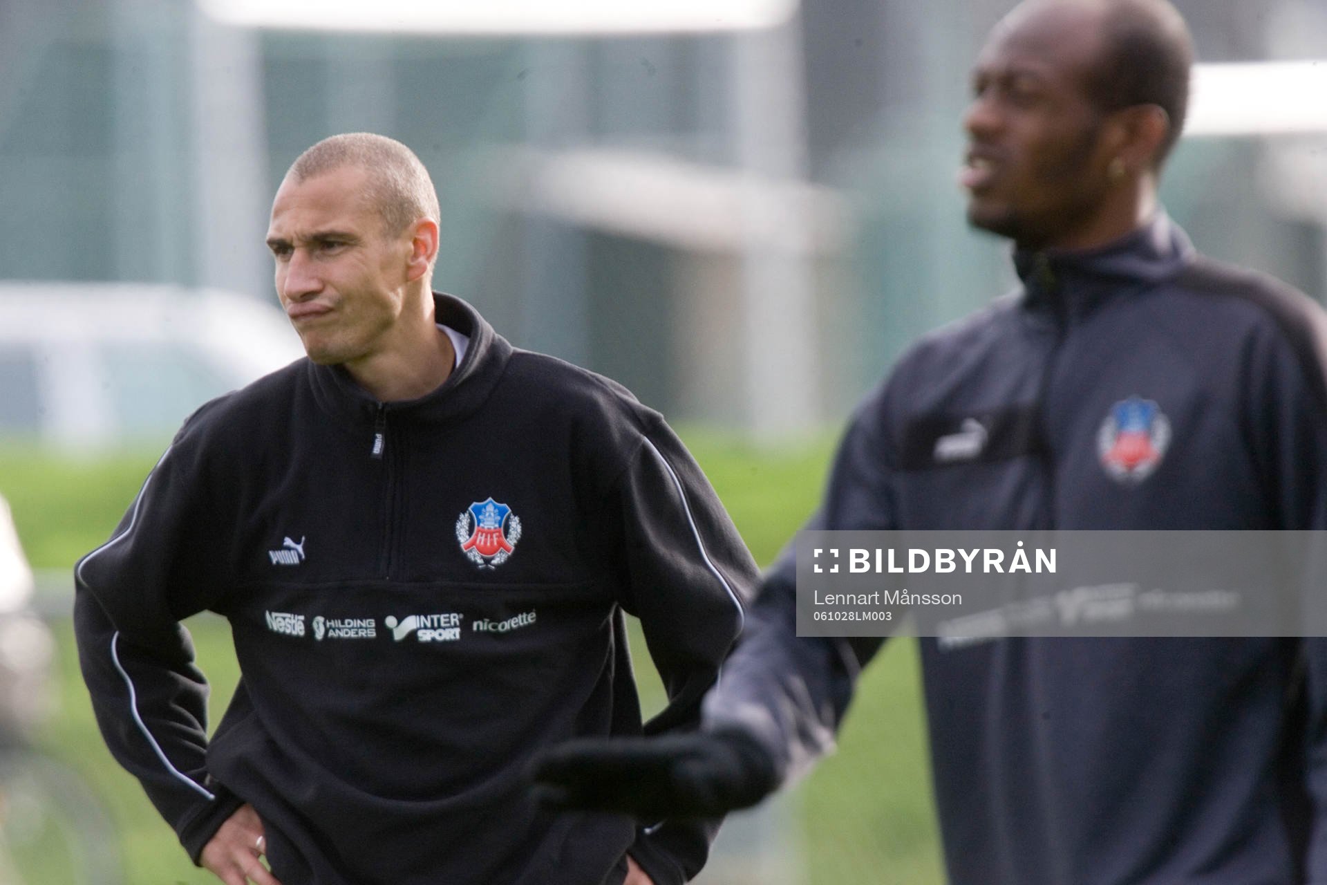 Henrik Henke Larsson och Luton Shelton, målfarlig HIF-duo