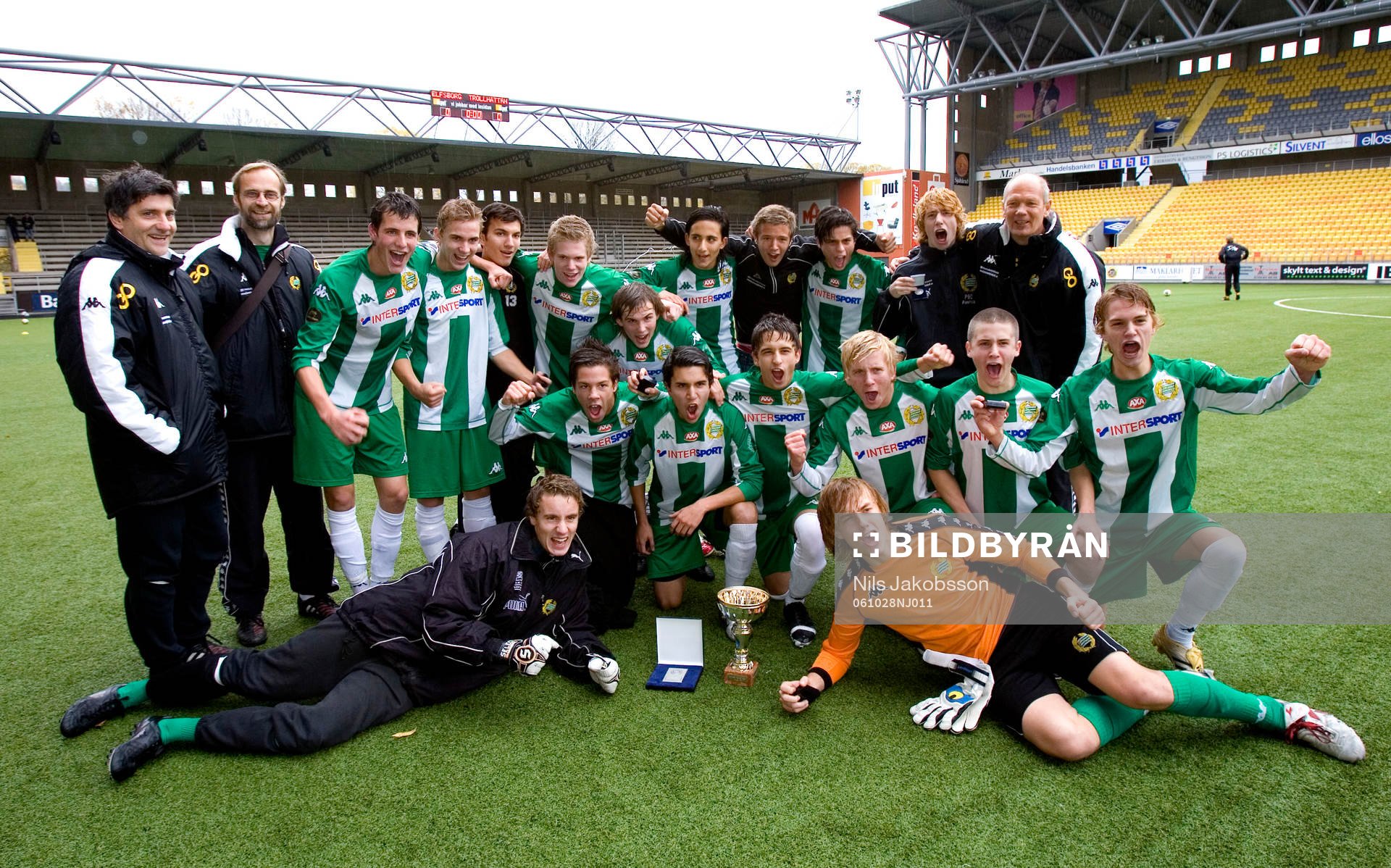Lagbild, Hammarby, SM-Guld