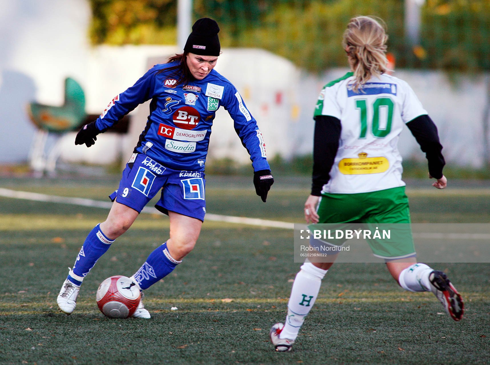 Frida Östberg, Linköping och Louise Fors, Hammarby